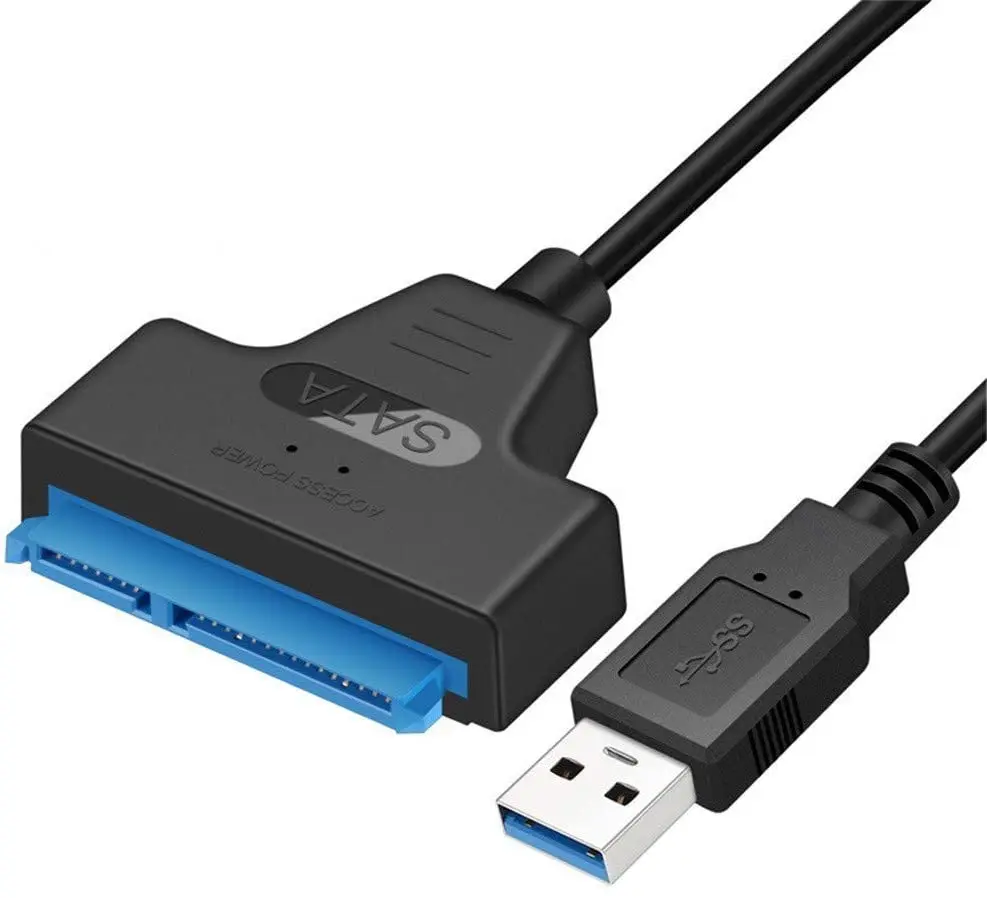 

20cm USB 3.0 To SATA 22Pin External Converter Cable for 2.5" SATA Drives External Hard Drive Adapter usb 3.0 to sata 3 cable