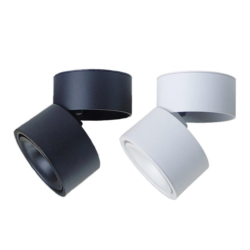 
Modern design CE surface mounted cob led spotlight adjustable 10w 