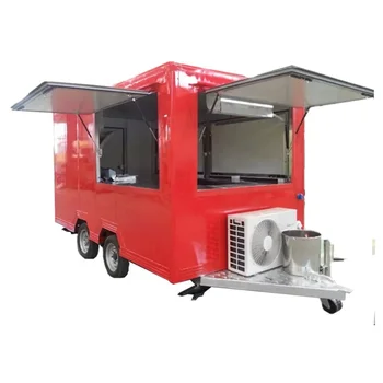 New Designed Kebab Food Catering Van /mobile Shawarma Cart - Buy Mobile ...