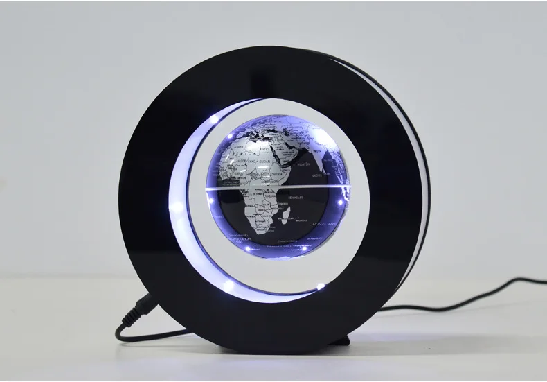 Table Decorative ABS Material AC12V 1000mA 3inch Round Floating Levitation Globe(Globe no Lighting)