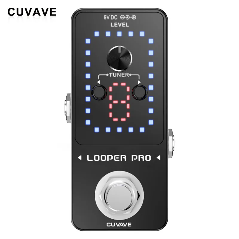 

Guitar Loop Effect Pedal 9 Loops Total 40 Minutes Recording Time Unlimited Overdubs guitar electric