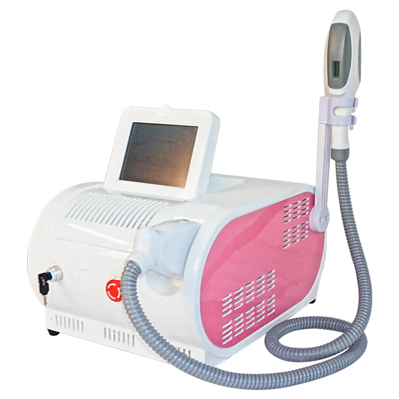 

2021 the new version shr/ipl/fp permanent laser hair removal beauty machine, White+pink