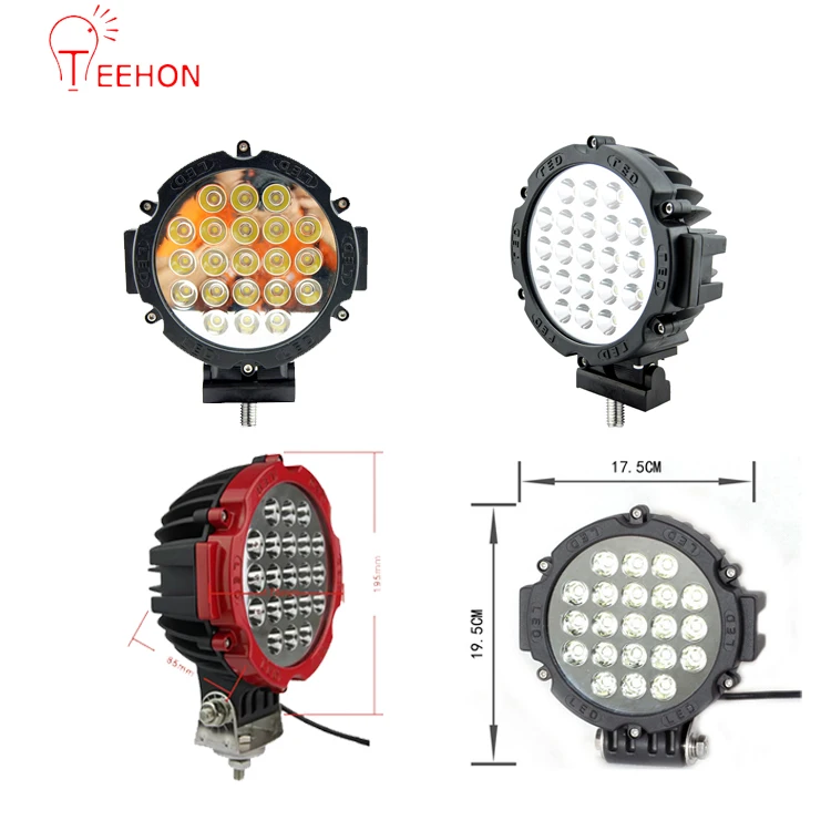 

Round 7inch 63w marine work led light 12v 24v for ATV SUV Offroad Truck
