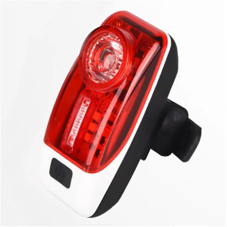 

2021 NEW Highlight waterproof bicycle taillight Rechargeable dustproof bicycle light Five function bike light, As shown