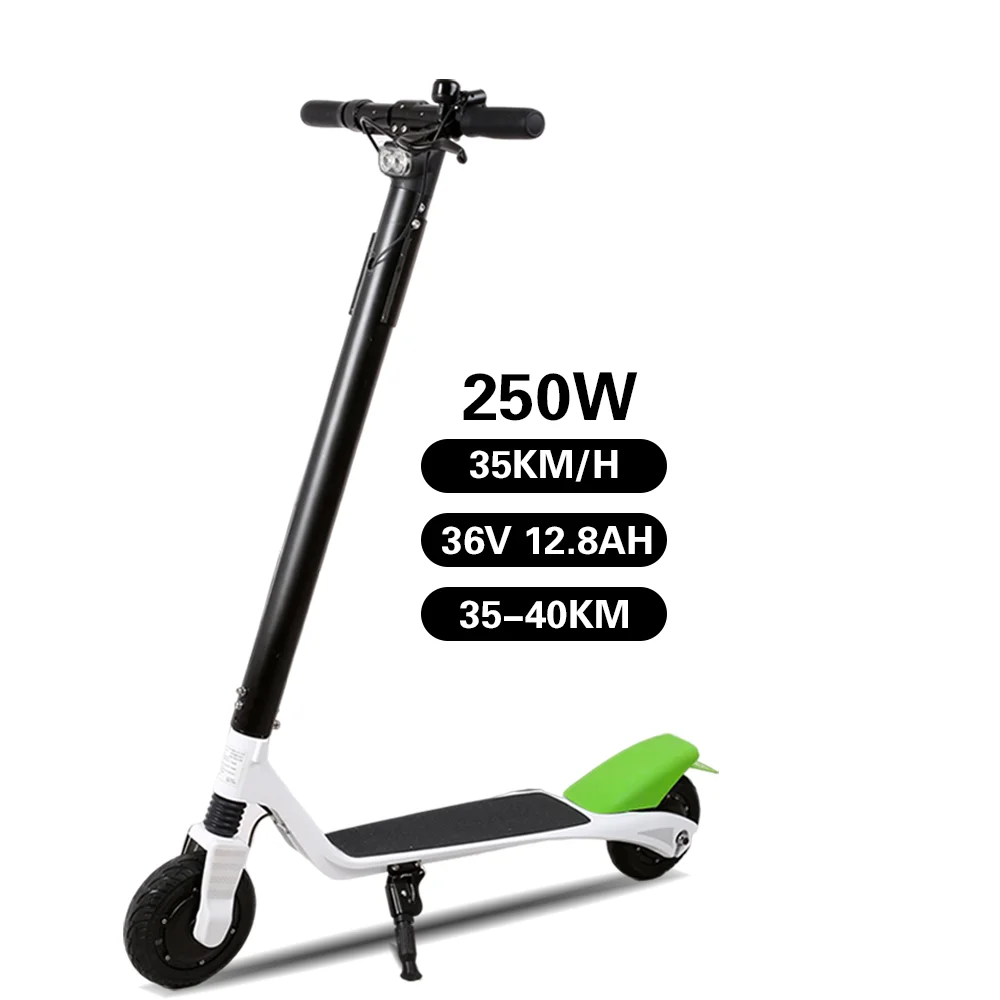 

Commuting Work Electric Scooter 250w Light City Free Shipping Scooter Electric 16.5 Mph Powerful Adult Scooter Wholesale