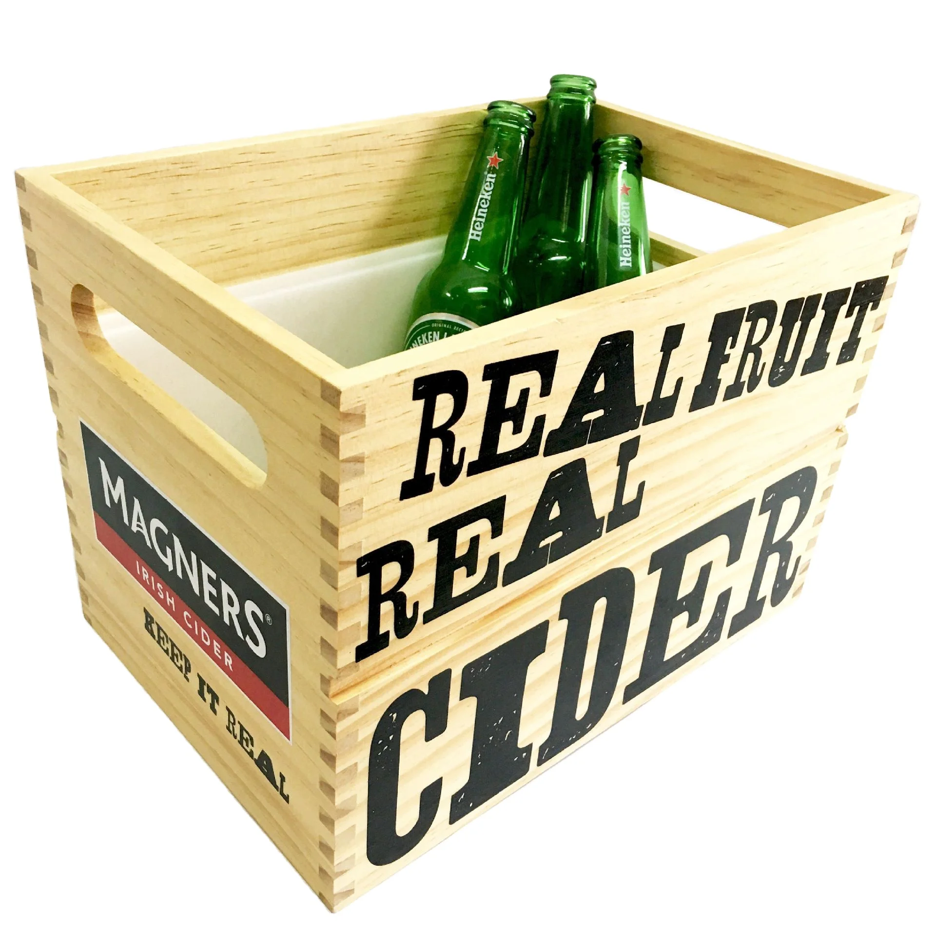 

Solid wooden ice bucket hotel bar special ice bucket simple wine wooden ice bucket, Wood color