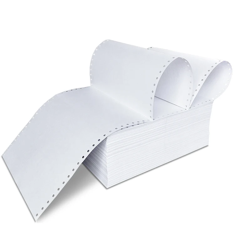 
The factory produces and sells white office paper in two equal parts carbon free paper printing a4 aliquot paper 
