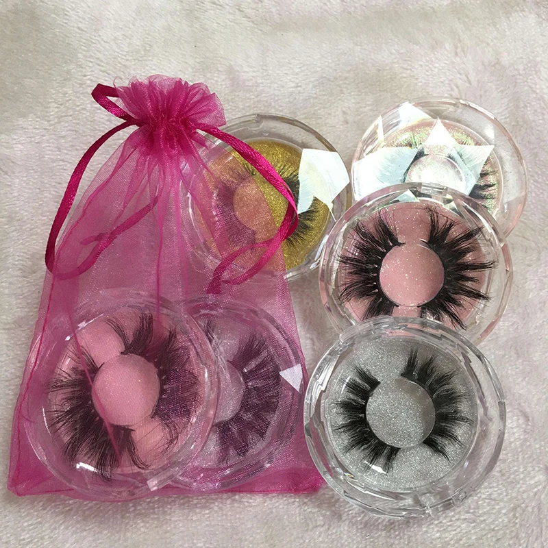 

Trade Assurance Luxury 3D Mink Eyelashes Fur Lashes 3D Thick Mink Eyelash