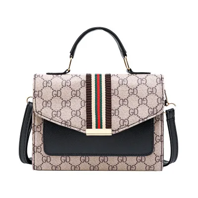 

Factory direct broadband small square bag Fashion all-match retro single shoulder messenger bag, Multicolor