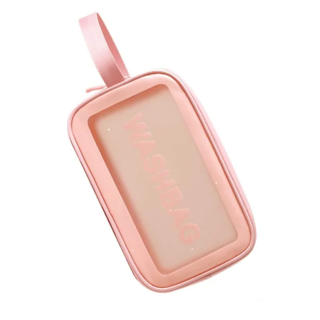 

Travel wholesale PVC MakeUp Organizer Transparent Multipurpose Organizer Large Clear Cosmetic Bag, Black,pink, white