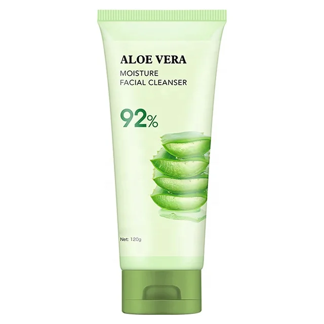 

Aloe Vera Anti-Acne Deep Cleansing Moisturizing Facial Cleanser Gentle Acne Remover Face Wash
