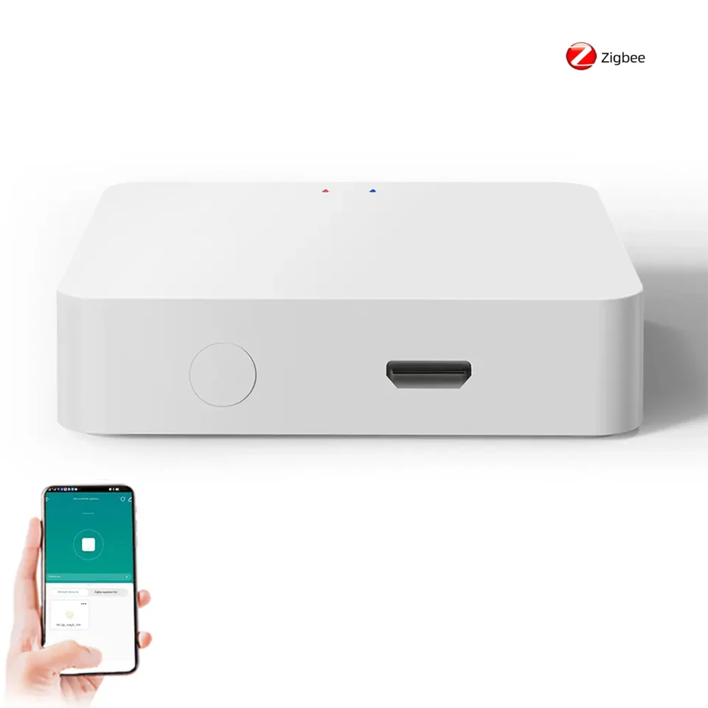 

Zigbee 3.0 BLE Mesh Wireless Smart Hub tuya App Control For Smart Life Alexa Google Home Multi-Mode Gateway