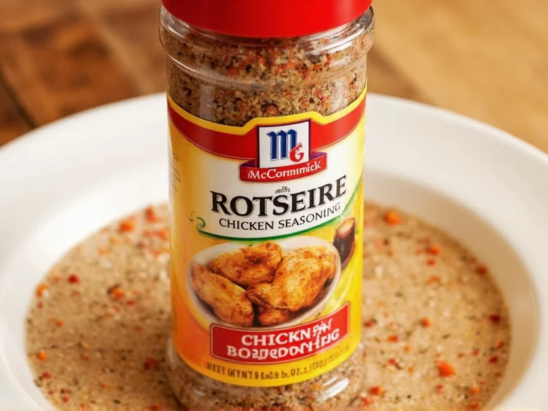 McCormick Rotisserie Chicken Seasoning Guide & Uses