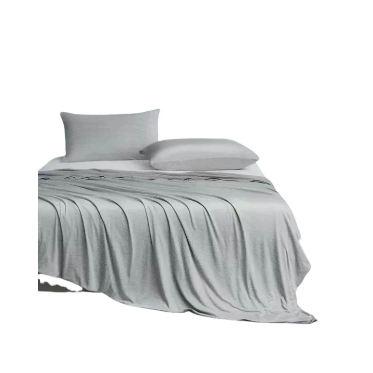 Irini Lightweight Breathable Quilted Character Pattern Polyester/Cotton Eco-Friendly Portable Cooling Throw Blanket Absorbs Heat