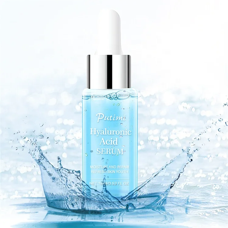 

2021 new popular Private label anti aging hyaluronic acid serum moisturizing brightening face serum for skin nourishing