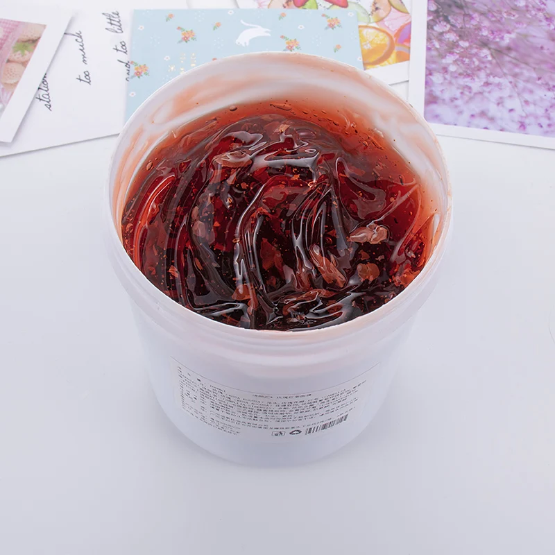 

Bulk private label skincare cosmetic petals mask hydrating rose black tea facial mask