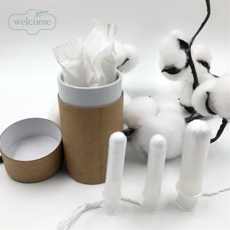 

100% organic cotton core compact applicator tampons personal care welcome international enterprise co limited