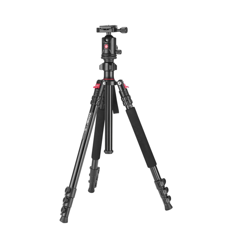 

ZOMEI Magnesium Aluminium Tripod Monopod photography DSLR Camera accessories M7 Black, New products 2017 innovative dslr camera video tripod