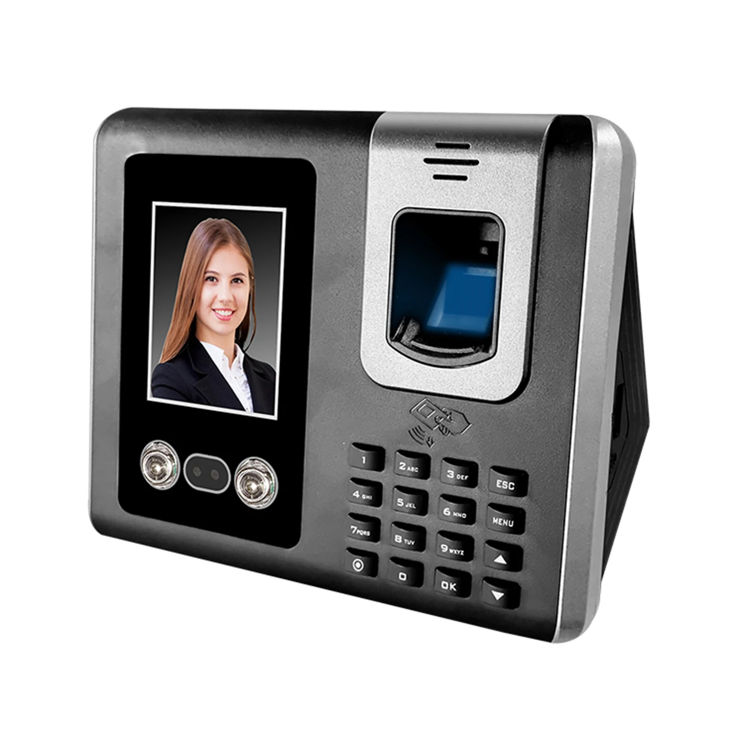 

Fingerprint USB port TCP/IP biometric face recognition machine fingerprint biometric time attendance system