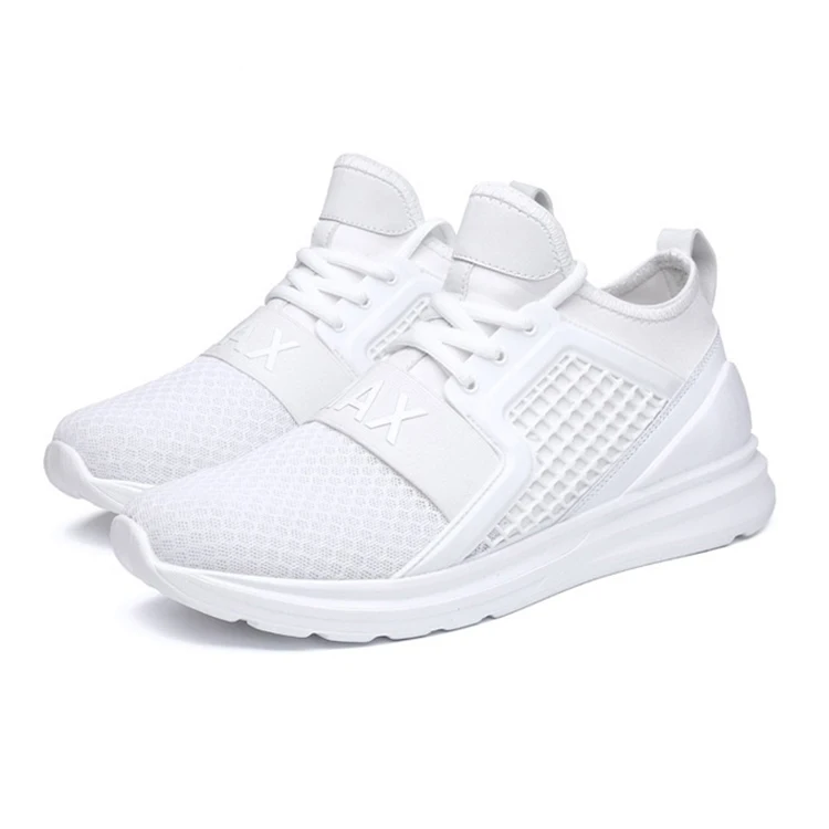 

Men shoes casual sneakers mens blank sneaker breathable running shoes, 4 colors