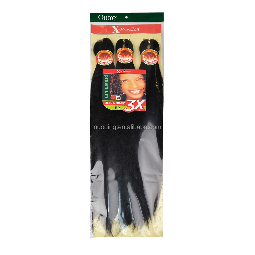 

wholesale 3 pack pre stretched 100% kanekalons braiding bundles hair wholesale hot water expressions braids in bundles buy bulk