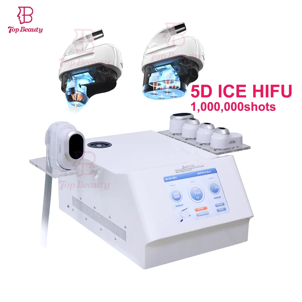 

korea 5D ICE HIFU hifu 3D body slimming anti-wrinkle machine 4D HIFU