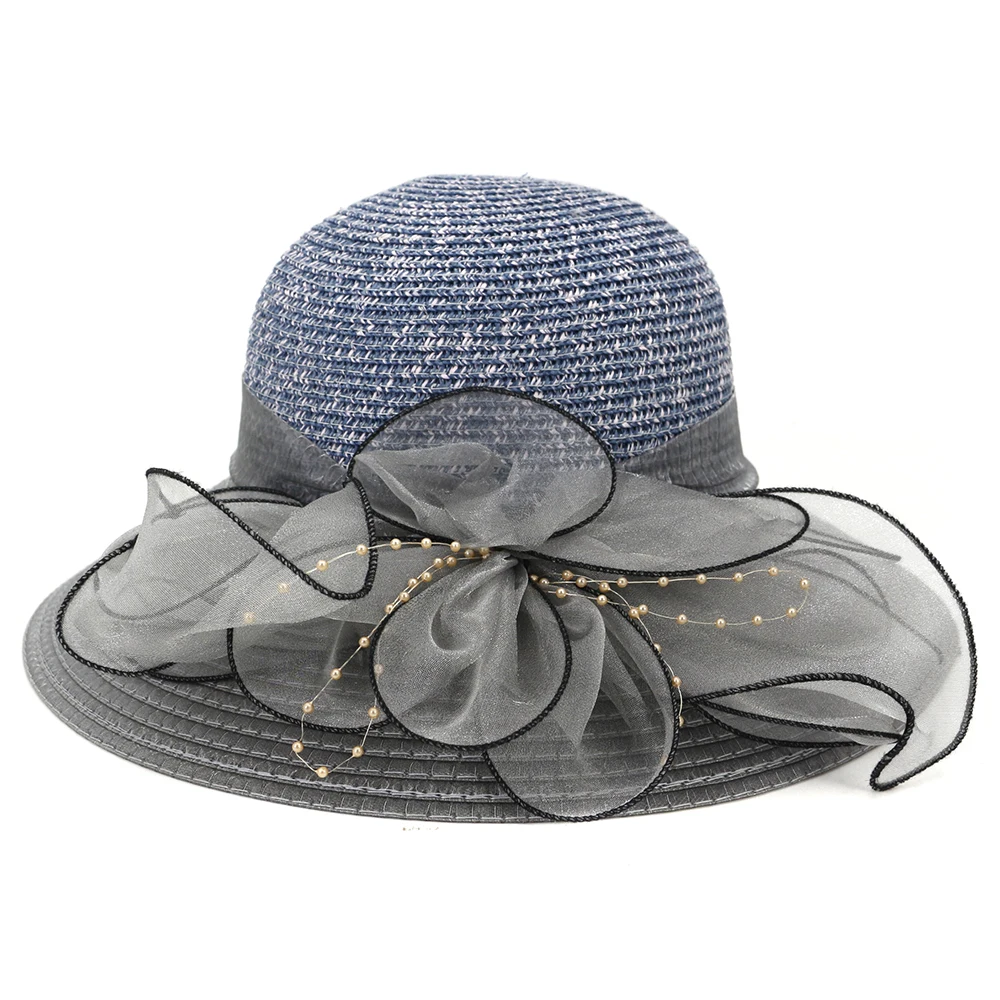 White Church Hats Straw Hat 