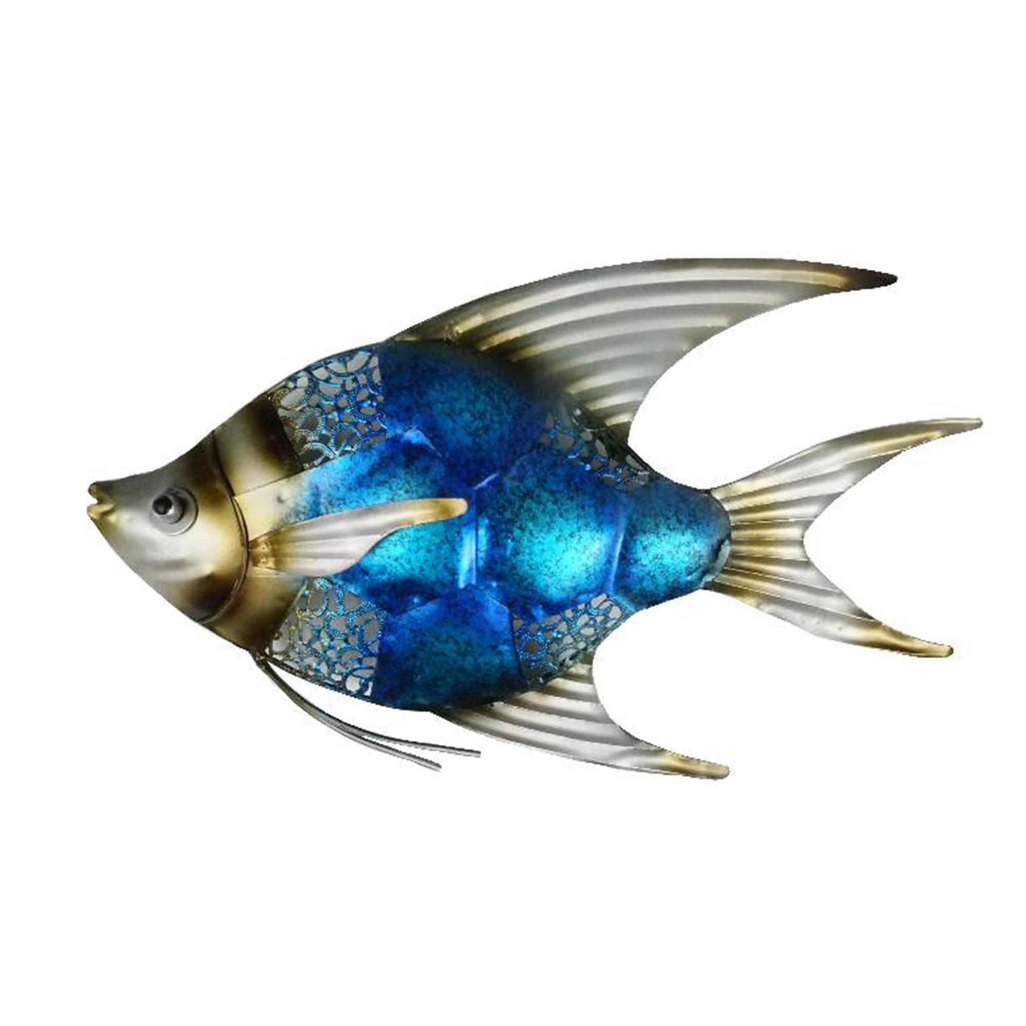 

Liffy Metal Sea Fish Handmade Wall Art Decoration