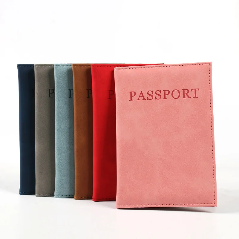 

Custom Leather Travel Rfid Family Pasaportes Passport Holder Wallets Cover Case Holders