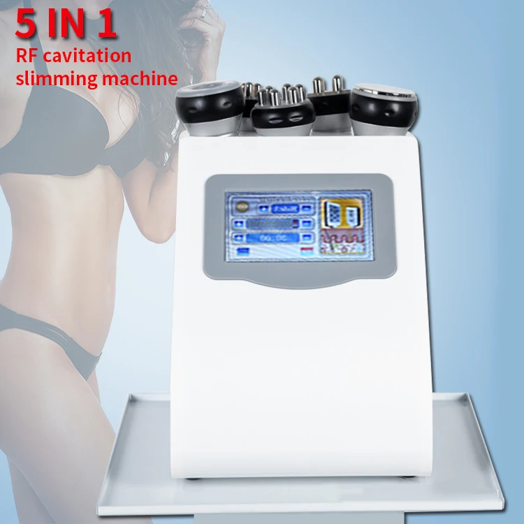 

Beauty Products 5 In 1 Rf Vacuum Cavitation Slimming Machine Best Professional Ultrasonic Cavitation Multifunction Machine