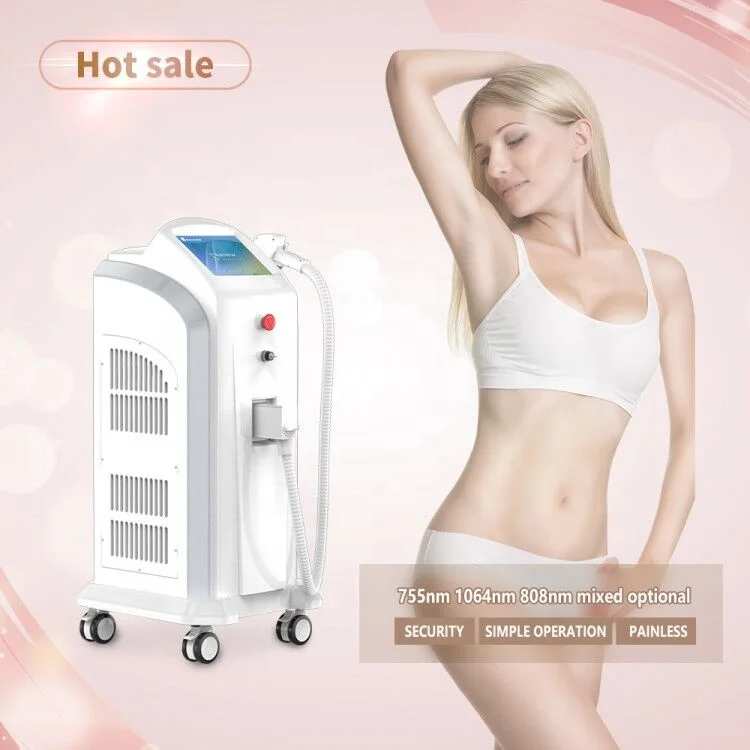 

2022 Sincoheren Non Invasive 3 Wavelength Hair Removal Professional Diode Laser Machine Intense Pulsed Light Skin Device CE