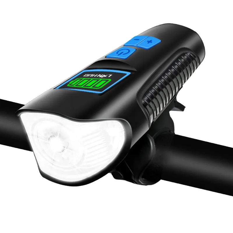 

USB Charge Waterproof High Brightness Bicycle Universal Headlight Bicycle Horn Computer Light