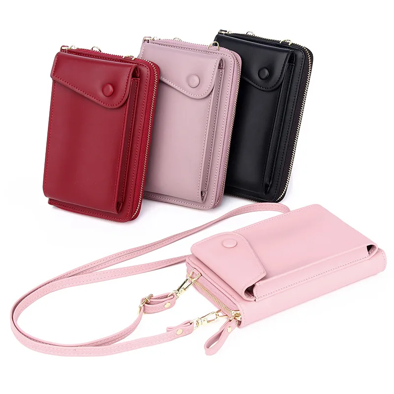

Cell Phone Wallet for Women Small Crossbody Smartphone Bag, Customized color