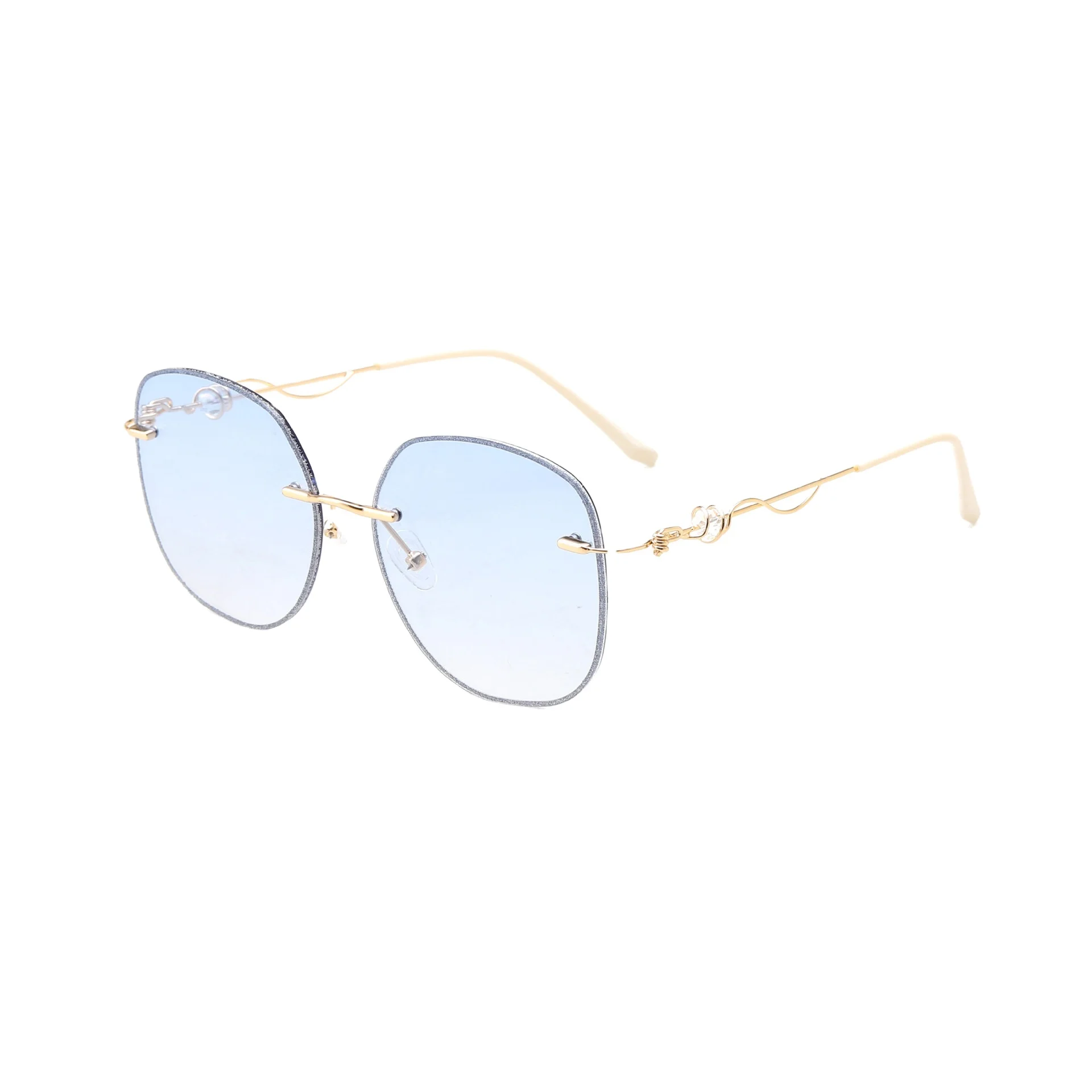 

RENNES [RTS] 2020 New fashionable creative design square metal frame sunglasses fashion sun glasses, Colorful