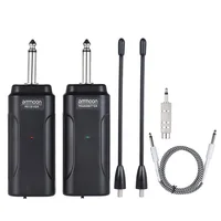 

Portable Wireless Audio Transmitter Receiver System for Electric Guitar Bass Electric Violin Musical Instrument