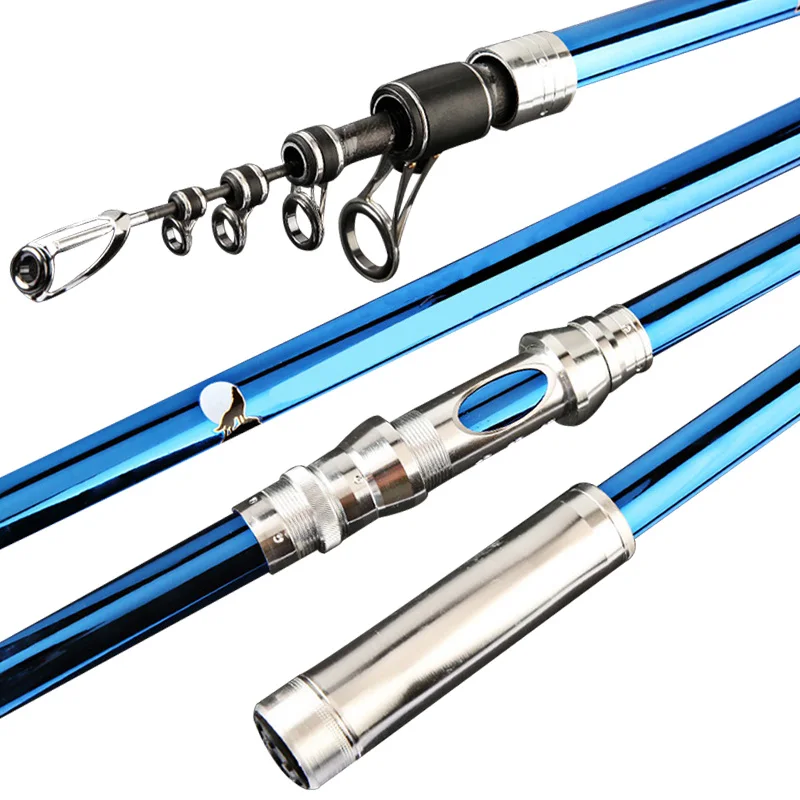 

Evercatch 5.4m medium light fishing rod carbon carpon telescopic fishing single rod for sale