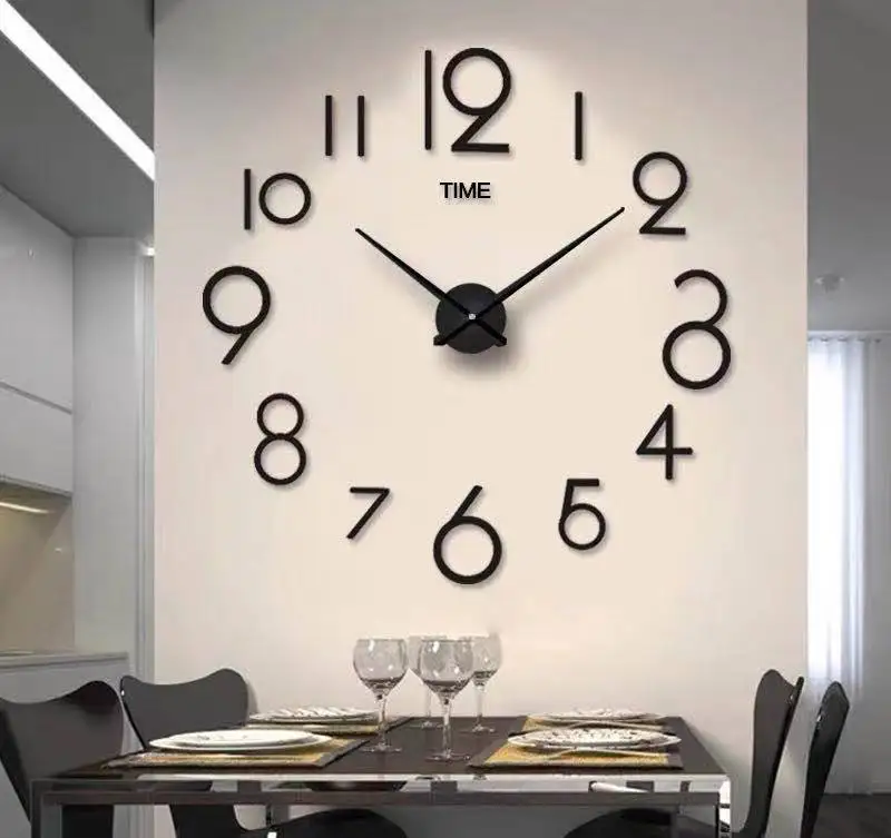 

DIY Design Inexpensive Modern High Grade 3d Modern Large Wall Clock
