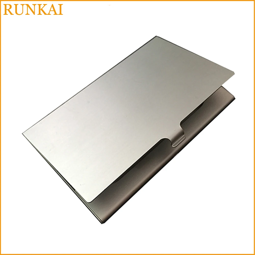 

Ultrathin aluminum alloy commerce Matte cardcase women and men name card holder