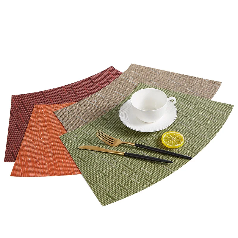 

Wholesale PVC Dinging Table Sublimation Clear Placemat Clear