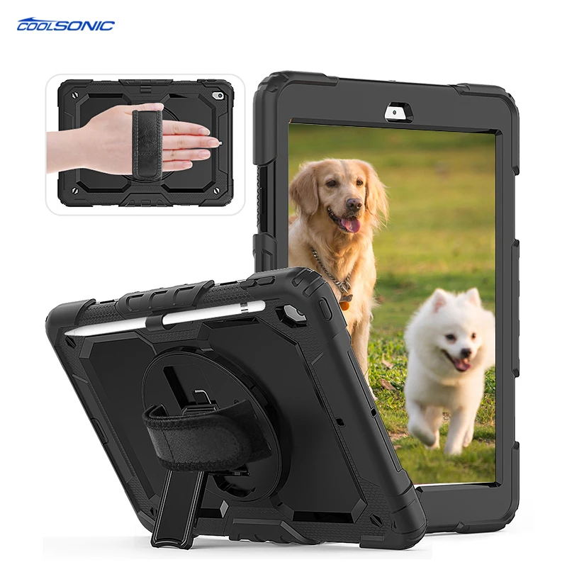 

China Best New Style Rugged Construction Grade Shockproof with handle straps Tablet Case For Amazon Kindle Fire HD8 8inch 2020