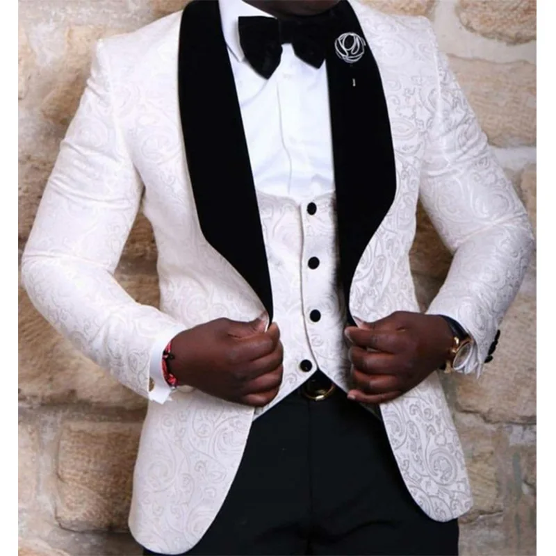 

S414 Latest Design 3 Pieces tuxedos groom tuxedo Jacket+Pants+Vest wedding suits for mens wedding suits, Customized color