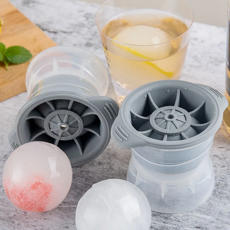 
Ice Ball Mold Creative Round Silicone Ice Ball Mold Whiskey Ice Ball Press Mold With Lid 