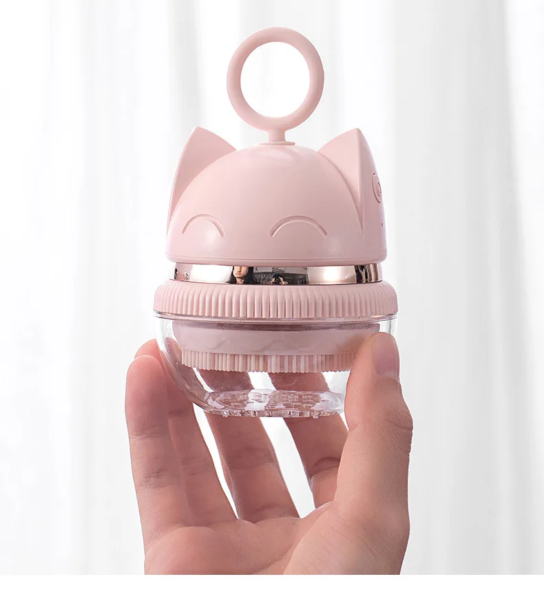 

china purchase rechargeable silicone facial Face Cleansing Brush electric face washing massager