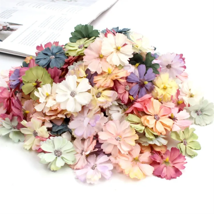 

Creative garden tools Artificial Flowers Decoration home wedding decor Wreath headdress Head mini silk artificial flower