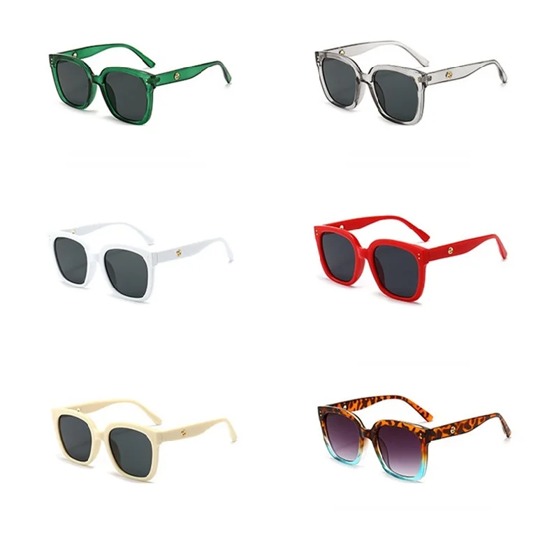

Wholesale Glasses Shades Square 2021 Designer Authentic Fashionable Custom Personalized Promotion Sunglasses Women, Colors