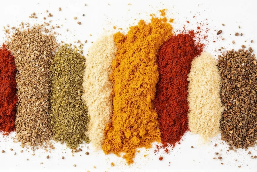 Spice shopping guide infographic