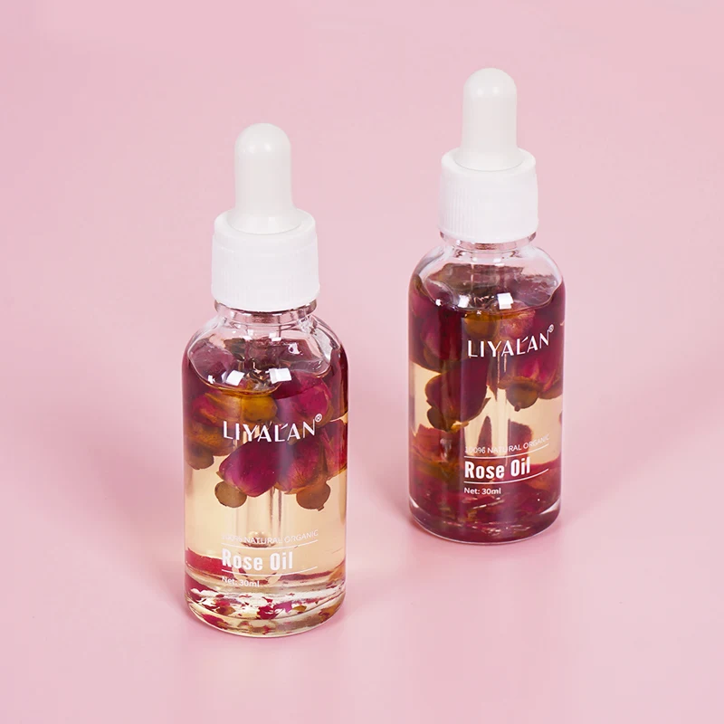 

Dropshipping Private Label Anti Wrinkle Anti Aging Face Fine Lines Acne Treatment Essential Oil Rose Petal Oil