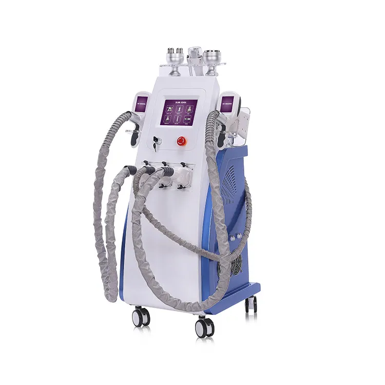 Double chin removal shaping body 2 cryolipolysis handles fat freezing equipment