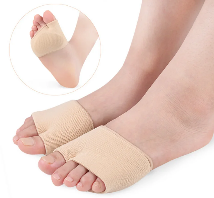 

Pain Relief ball of foot Cushions for Calluses Blisters Metatarsal forefoot pads, Beige