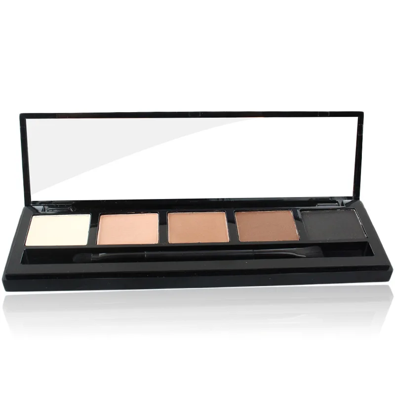 

2021 Hot Sale Private Label Long Lasting Waterproof 5 Color Eyebrow Palette Eye Shadow Palette